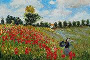 Claude Monet Poppy Field in Argenteuil Sweden oil painting artist